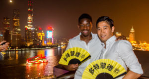 Ousmane Dembélé et Shinji Kagawa